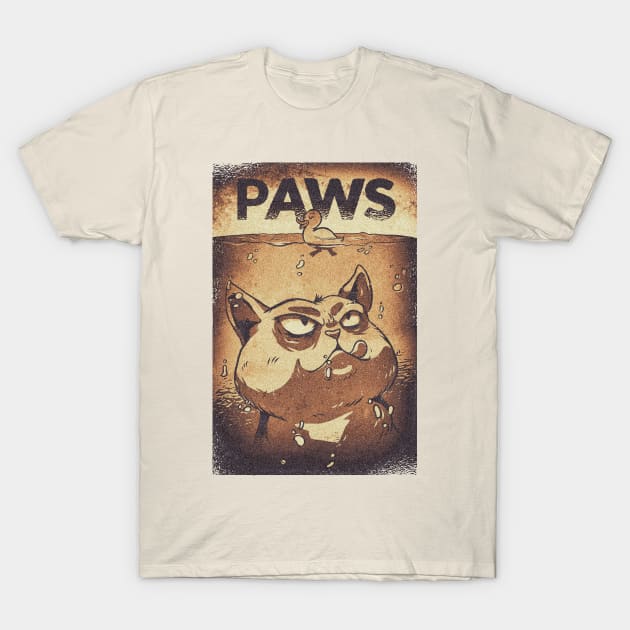 Paws Cat Kitten Kitty T-Shirt by Lionstar